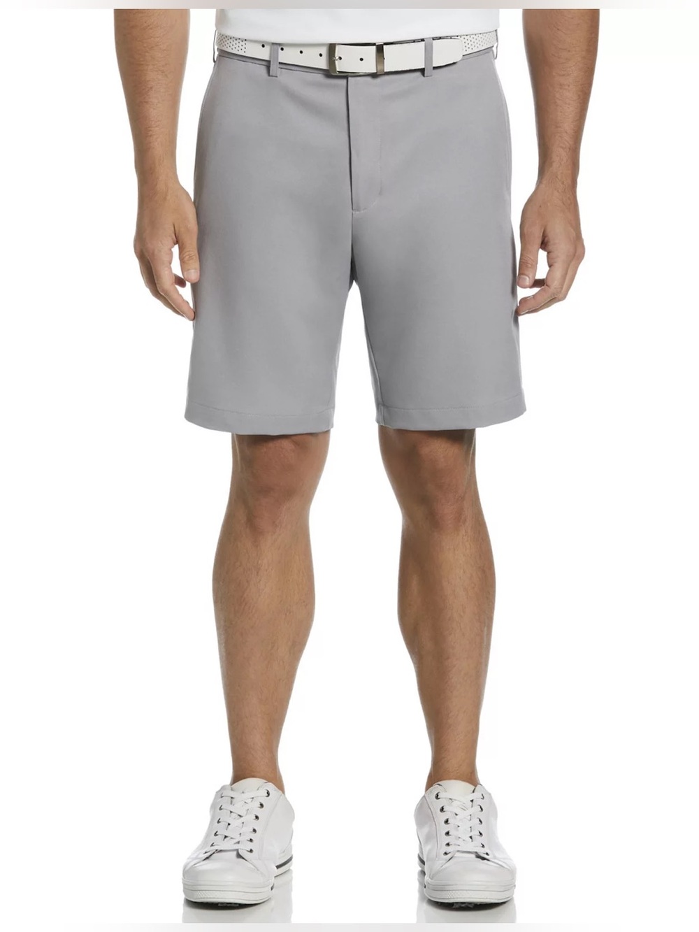 Men's Grand Slam 9" Stretch Performance Golf Shorts - Sleet Grey